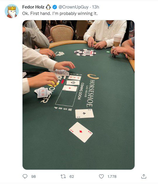 Holz fuss, Leonard swaps, World Cup of Poker players: The Social Corner ...